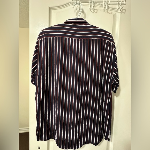 Mens Zara Relaxed Fit Short Sleeve Button Shirt (Large) - Picture 3 of 3